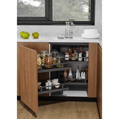 Cemux Corner Front Style s tlumením antracit 1000 mm – Zboží Dáma