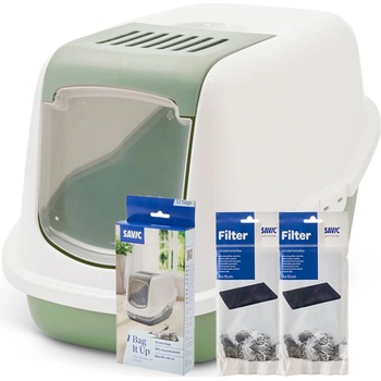 Savic Nestor Štartovacia súprava: toaleta + 2 filtre + 12 ks Bag it up