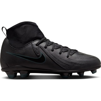 Nike Юношески футболни бутонки Nike Phantom Luna II Club Junior Firm Ground Football Boots - Black/Green