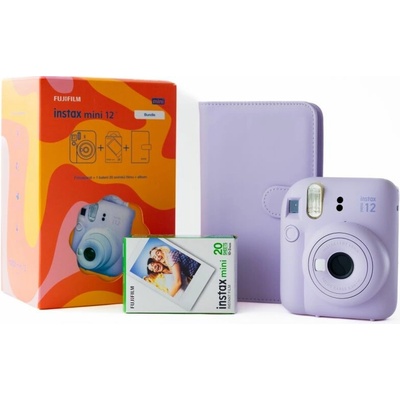 FUJIFILM instax mini 12™ album bundle - fialový