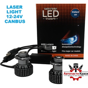  Крушки -Led- -LASER- H7 12-24V 6000K -А 3735-7 ('264487)
