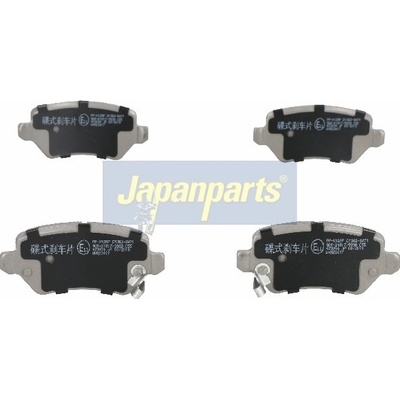 Sada brzdových platničiek kotúčovej brzdy JAPANPARTS PP-K12AF