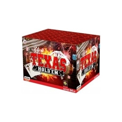 Kompaktní ohňostroj Texas Holdem 64 ran multikalibr