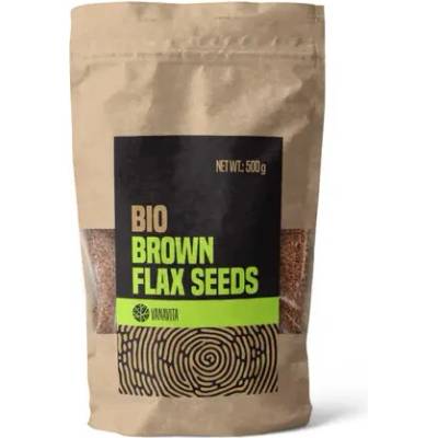 VanaVita BIO ľanové semienka hnedá 500 g
