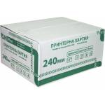 SMARTLINE Безконечна принтерна хартия, 240/11/3 mm, трипластова, бяла (OK13551)