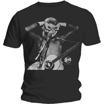 Rock Off David Bowie Unisex Tee Acoustics