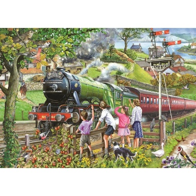 The House of Puzzles Plnou parou vpred 1000 dielov
