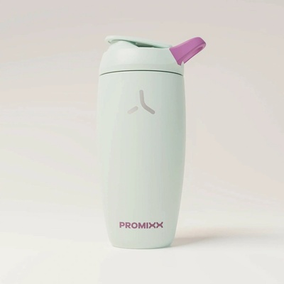 PROMiXX PURSUIT Insulated Performance Shaker 550 ml – nerezový termo šejkr Objem: 550 ml, Barva: Seagrass Green & Mulberry