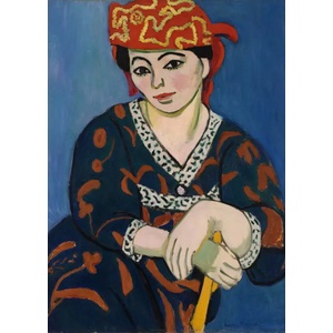 Grafika Art Puzzle - Puzzle Henri Matisse: The Red Madras - 500 piese