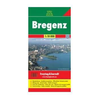 freytag & berndt - Plán města Bregenz 1:10 000