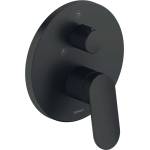Duravit Wave - Вградена батерия, за 2 уреда, матово черна WA4210012046 (WA4210012046)