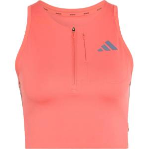 adidas Дамски топ adidas Women's Adizero Running Gel Pocket Crop Top Sports bra - Semi Turbo (112-3880-0215)