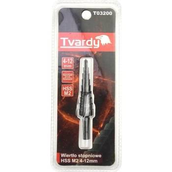 Viacstupňový vrták HSS M2 4-12 mm - Tvardy T03200