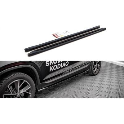 Maxton Design Difuzory pod bočné prahy - Skoda, SKKO1FSD1G