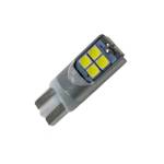 CarMart Лед крушка тип T10 с 10 SMD диода тип 3030 - Canbus 5000K