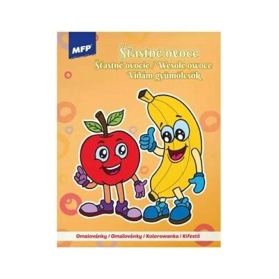 Omaľovánky MFP A4 Šťastné ovocie 210x276mm/16 5301135