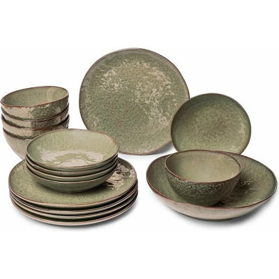 Bonami Selection Kameninová jedálenská súprava Nephrite 16 ks