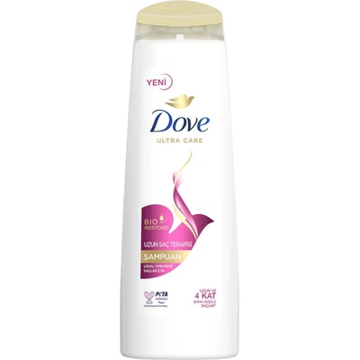 Dove шампоан за коса, 400мл, Uzun sac terapisi
