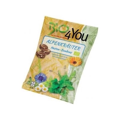 Bio4You Bonbony alpské byliny 75 g Bio