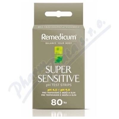 Remedicum pH testovací proužky 80 ks
