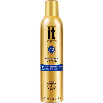 IT Haircare Shape and Finish Hair Spray extrémne tužiaci lak 72 hodín 283 g