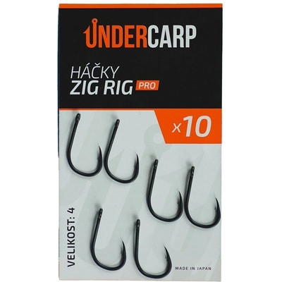 UnderCarp Zig Rig PRO Veľ. 4 10ks
