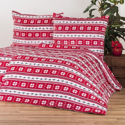 4Home obliečky mikroflanel Zimný sen 140x220 70x90