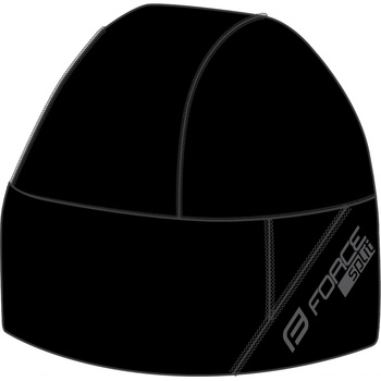 Force čepice Split zateplená černá