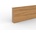 DOLLKEN МДФ ПЕРВАЗ cubu decor 60 5123721 2.5м НАТУРАЛЕН ДЪБ 2424 (5123721)