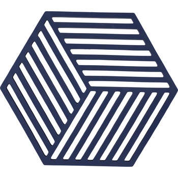Zone Denmark Hexagon Подложка за горещи съдове, тъмносиня (36553)