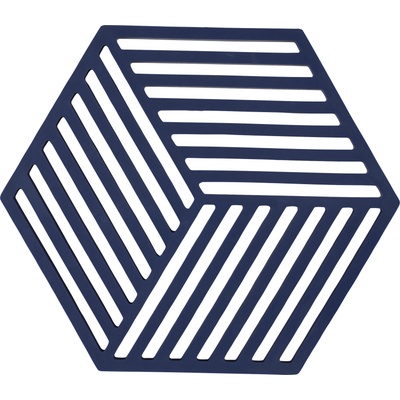 Zone Denmark Hexagon Подложка за горещи съдове, тъмносиня (36553)