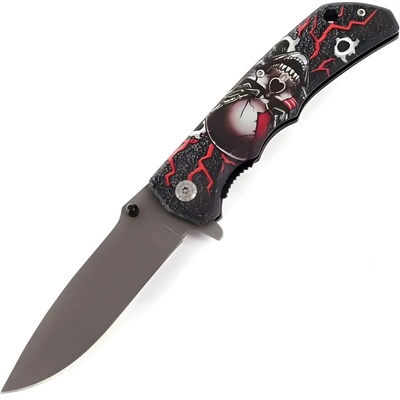 IZMAEL Outdoorový skládací YC 39079 Typ3/Šedá/Černá 9.3 cm