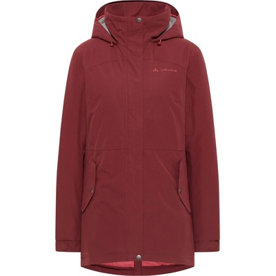 Vaude Дамско яке парка Vaude Women's Pellice Wool Parka - Dark Cherry - размер 42 (EU) (105-3728-0415)