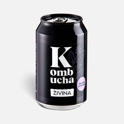 Živina Kombucha Bazalka posvátná 330 ml – Zboží Dáma Živina Kombucha Bazalka posvátná 330 ml – Zboží Dáma