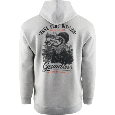 Grundéns Mikina Dark Seas X Grundens Portsmith Hoodie Athletic Heater