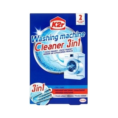 K2r Washing Machine Cleaner 3in1 čistič pračky 2 x 75 g – Zboží Mobilmania