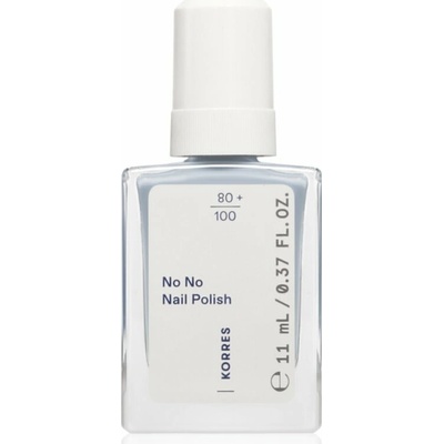 Korres No No Nail Polish ošetrujúci lak na nechty odtieň 72 Pastel Blue 11 ml