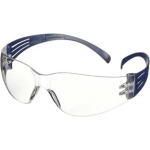 3M SecureFit 100 Защитни очила, синя рамка, AS, прозрачен визьор, (SF101AF-BLU-EU) (7100244064)
