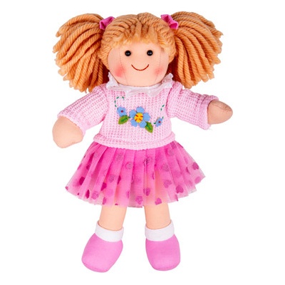 Bigjigs Toys Látková Jasmin 28 cm