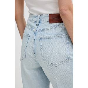 Calvin Klein Jeans дънки mom fit дамски (LV047F669G)