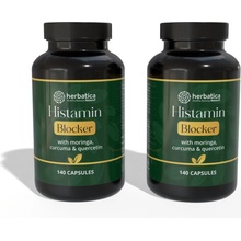 Herbatica Zvýhodněný set: 2 x Histamin blocker s moringou kurkumou a kvercetinem 140 kapslí