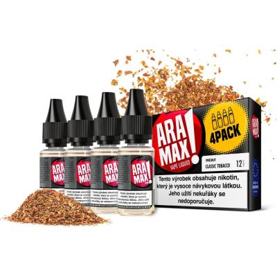 Aramax 4Pack Classic Tobacco 4 x 10 ml 18 mg