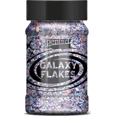 Třpytivé vesmírné vločky Vesta Purple