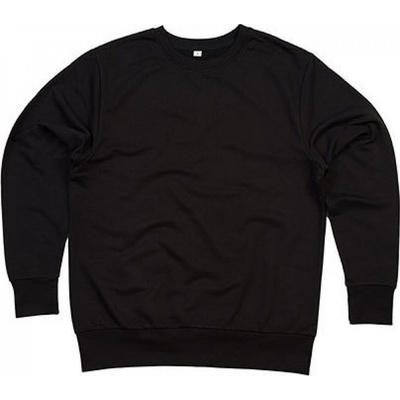 unisex organická mikina přes hlavu Mantis 280 g/m černá