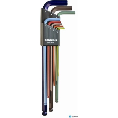 Bondhus Imbusové klíče 9ks 1.5-10 mm Color Guard BLX9MXLCG Bondhus 69699