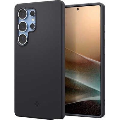 Samsung S25 Ultra SPIGEN SILICONE FIT MAG силиконов протектор за телефон, устойчив на удар, MagSafe, черен ACS09017 (ACS09017)
