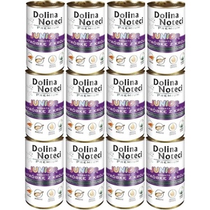 Dolina Noteci Noteć Valley PREMIUM Junior с високо съдържание на заешки черен дроб 12x400 г