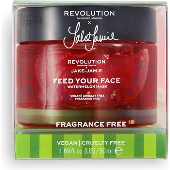 Revolution Beauty x Jake Jamie Watermelon Face Mask Unfragranced Маска за лице дамски 50ml