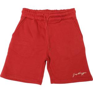 Hype Детски къси панталони Hype Unisex Kids' Jersey Jogger Shorts - Rust