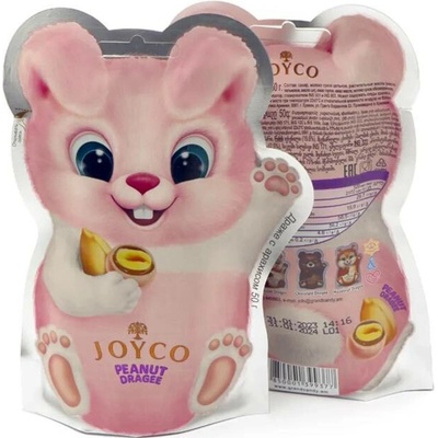Joyco Arašídové dražé ZAJÍČEK 50 g